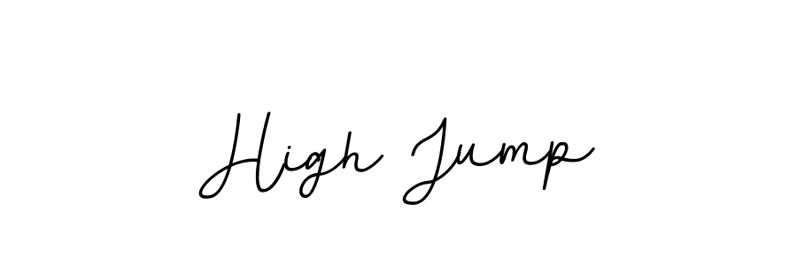 Also we have High Jump name is the best signature style. Create professional handwritten signature collection using BallpointsItalic-DORy9 autograph style. High Jump signature style 11 images and pictures png