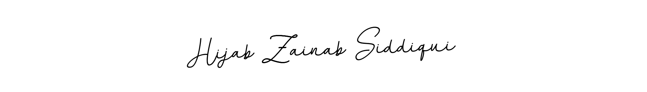 Hijab Zainab Siddiqui stylish signature style. Best Handwritten Sign (BallpointsItalic-DORy9) for my name. Handwritten Signature Collection Ideas for my name Hijab Zainab Siddiqui. Hijab Zainab Siddiqui signature style 11 images and pictures png