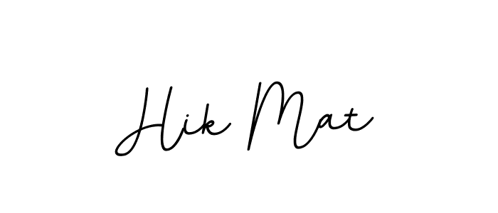 Also You can easily find your signature by using the search form. We will create Hik Mat name handwritten signature images for you free of cost using BallpointsItalic-DORy9 sign style. Hik Mat signature style 11 images and pictures png