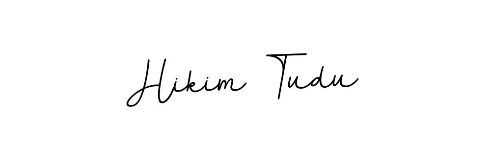 Also we have Hikim Tudu name is the best signature style. Create professional handwritten signature collection using BallpointsItalic-DORy9 autograph style. Hikim Tudu signature style 11 images and pictures png