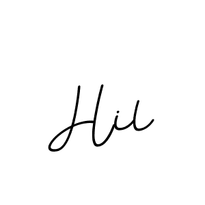 How to make Hil signature? BallpointsItalic-DORy9 is a professional autograph style. Create handwritten signature for Hil name. Hil signature style 11 images and pictures png