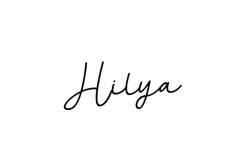 You should practise on your own different ways (BallpointsItalic-DORy9) to write your name (Hilya) in signature. don't let someone else do it for you. Hilya signature style 11 images and pictures png