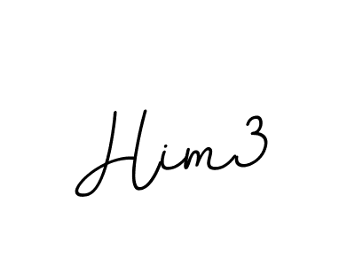 Him3 stylish signature style. Best Handwritten Sign (BallpointsItalic-DORy9) for my name. Handwritten Signature Collection Ideas for my name Him3. Him3 signature style 11 images and pictures png