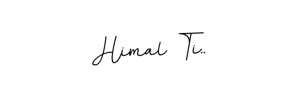 Also You can easily find your signature by using the search form. We will create Himal Ti.. name handwritten signature images for you free of cost using BallpointsItalic-DORy9 sign style. Himal Ti.. signature style 11 images and pictures png
