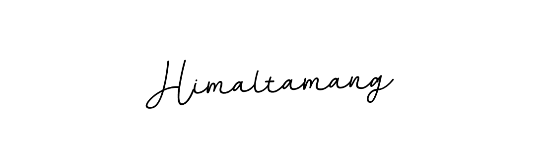 How to make Himaltamang name signature. Use BallpointsItalic-DORy9 style for creating short signs online. This is the latest handwritten sign. Himaltamang signature style 11 images and pictures png