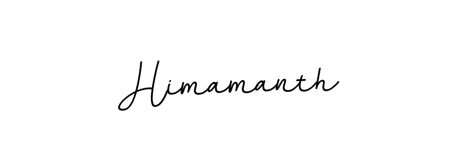Use a signature maker to create a handwritten signature online. With this signature software, you can design (BallpointsItalic-DORy9) your own signature for name Himamanth. Himamanth signature style 11 images and pictures png