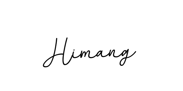 Create a beautiful signature design for name Himang. With this signature (BallpointsItalic-DORy9) fonts, you can make a handwritten signature for free. Himang signature style 11 images and pictures png