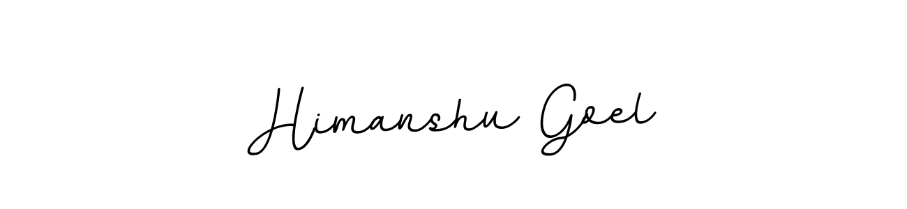 Use a signature maker to create a handwritten signature online. With this signature software, you can design (BallpointsItalic-DORy9) your own signature for name Himanshu Goel. Himanshu Goel signature style 11 images and pictures png