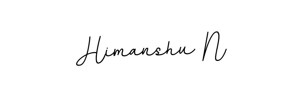 Also You can easily find your signature by using the search form. We will create Himanshu N name handwritten signature images for you free of cost using BallpointsItalic-DORy9 sign style. Himanshu N signature style 11 images and pictures png