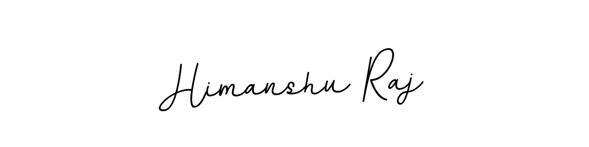 Create a beautiful signature design for name Himanshu Raj. With this signature (BallpointsItalic-DORy9) fonts, you can make a handwritten signature for free. Himanshu Raj signature style 11 images and pictures png