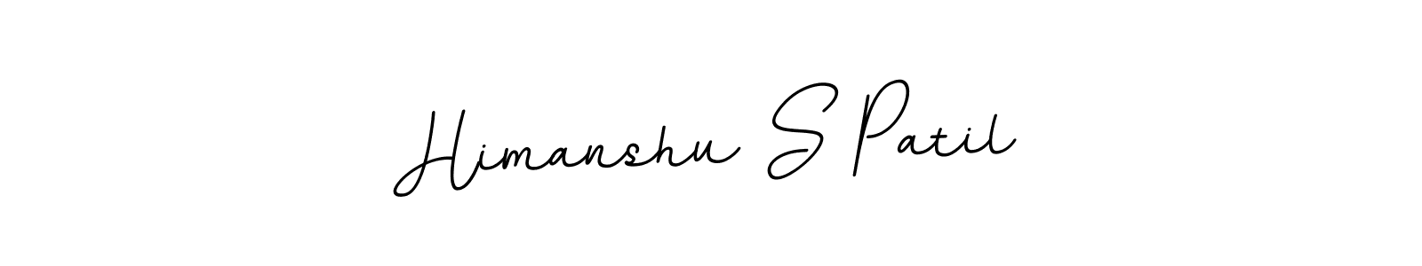 Himanshu S Patil stylish signature style. Best Handwritten Sign (BallpointsItalic-DORy9) for my name. Handwritten Signature Collection Ideas for my name Himanshu S Patil. Himanshu S Patil signature style 11 images and pictures png