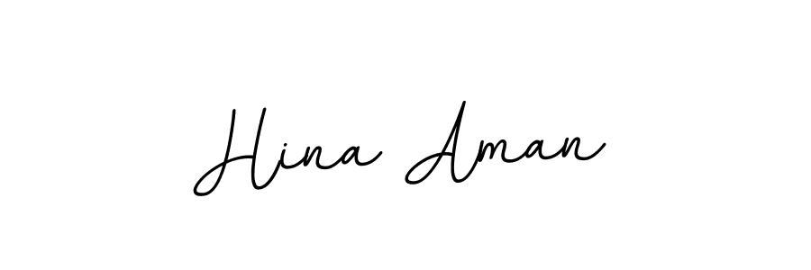 How to make Hina Aman signature? BallpointsItalic-DORy9 is a professional autograph style. Create handwritten signature for Hina Aman name. Hina Aman signature style 11 images and pictures png