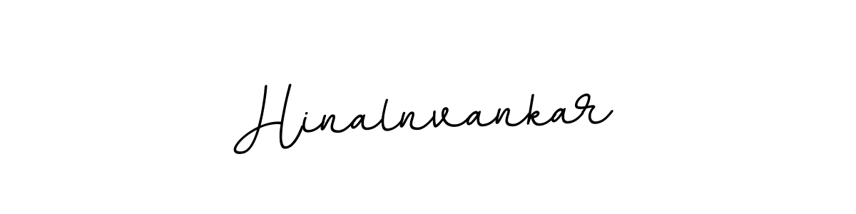 You should practise on your own different ways (BallpointsItalic-DORy9) to write your name (Hinalnvankar) in signature. don't let someone else do it for you. Hinalnvankar signature style 11 images and pictures png