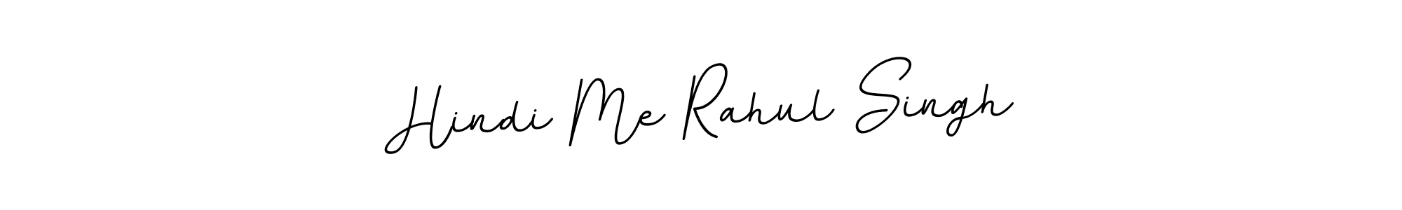 Design your own signature with our free online signature maker. With this signature software, you can create a handwritten (BallpointsItalic-DORy9) signature for name Hindi Me Rahul Singh. Hindi Me Rahul Singh signature style 11 images and pictures png