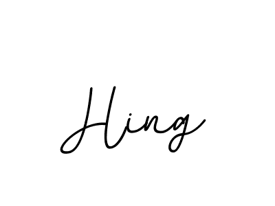 Create a beautiful signature design for name Hing. With this signature (BallpointsItalic-DORy9) fonts, you can make a handwritten signature for free. Hing signature style 11 images and pictures png