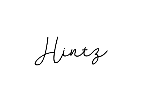 How to make Hintz name signature. Use BallpointsItalic-DORy9 style for creating short signs online. This is the latest handwritten sign. Hintz signature style 11 images and pictures png