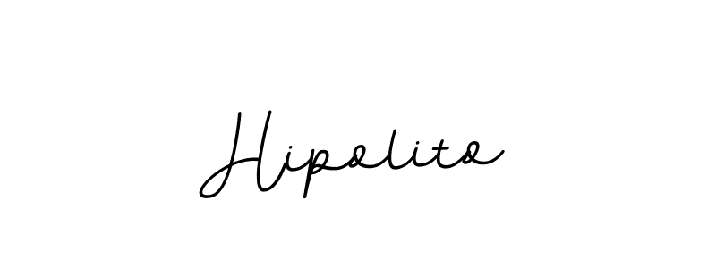 The best way (BallpointsItalic-DORy9) to make a short signature is to pick only two or three words in your name. The name Hipolito include a total of six letters. For converting this name. Hipolito signature style 11 images and pictures png