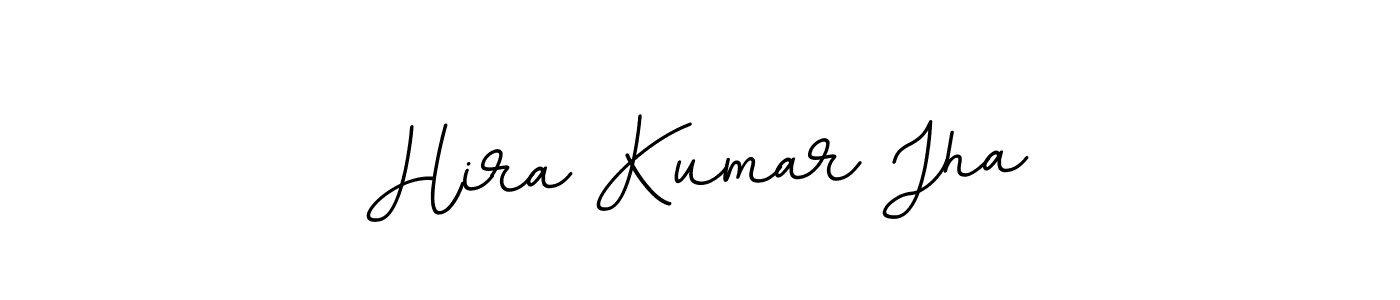 The best way (BallpointsItalic-DORy9) to make a short signature is to pick only two or three words in your name. The name Hira Kumar Jha include a total of six letters. For converting this name. Hira Kumar Jha signature style 11 images and pictures png