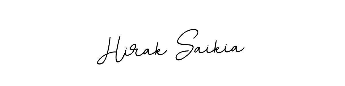 Use a signature maker to create a handwritten signature online. With this signature software, you can design (BallpointsItalic-DORy9) your own signature for name Hirak Saikia. Hirak Saikia signature style 11 images and pictures png