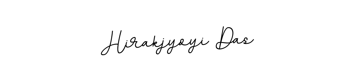 The best way (BallpointsItalic-DORy9) to make a short signature is to pick only two or three words in your name. The name Hirakjyoyi Das include a total of six letters. For converting this name. Hirakjyoyi Das signature style 11 images and pictures png