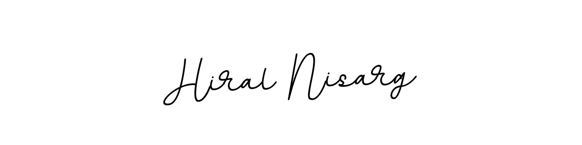 if you are searching for the best signature style for your name Hiral Nisarg. so please give up your signature search. here we have designed multiple signature styles  using BallpointsItalic-DORy9. Hiral Nisarg signature style 11 images and pictures png