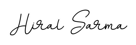 Generate high-definition signature styles for Hiral Sarma. The BallpointsItalic-DORy9 typeface ensures crisp legibility and sophisticated design. Hiral Sarma signature style 11 images and pictures png