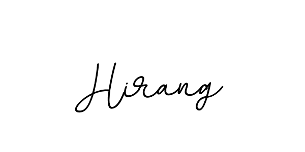 The best way (BallpointsItalic-DORy9) to make a short signature is to pick only two or three words in your name. The name Hirang include a total of six letters. For converting this name. Hirang signature style 11 images and pictures png