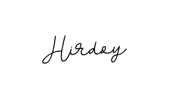 How to make Hirdoy name signature. Use BallpointsItalic-DORy9 style for creating short signs online. This is the latest handwritten sign. Hirdoy signature style 11 images and pictures png
