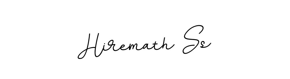 You should practise on your own different ways (BallpointsItalic-DORy9) to write your name (Hiremath Ss) in signature. don't let someone else do it for you. Hiremath Ss signature style 11 images and pictures png