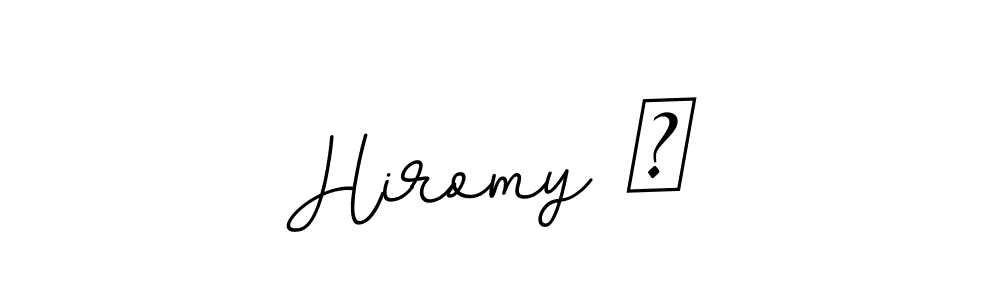 Here are the top 10 professional signature styles for the name Hiromy ✨. These are the best autograph styles you can use for your name. Hiromy ✨ signature style 11 images and pictures png
