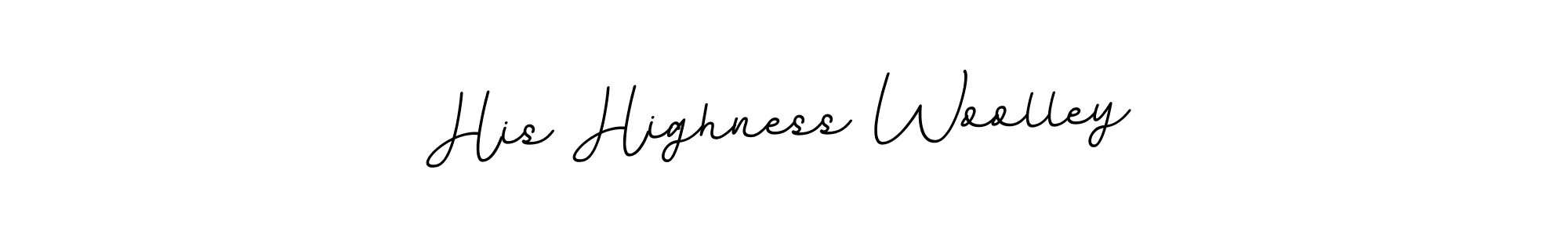 Use a signature maker to create a handwritten signature online. With this signature software, you can design (BallpointsItalic-DORy9) your own signature for name His Highness Woolley. His Highness Woolley signature style 11 images and pictures png