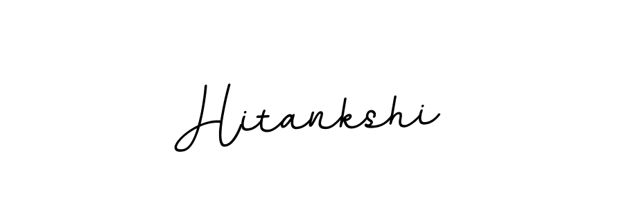 It looks lik you need a new signature style for name Hitankshi. Design unique handwritten (BallpointsItalic-DORy9) signature with our free signature maker in just a few clicks. Hitankshi signature style 11 images and pictures png
