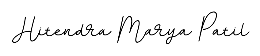 Achieve flawless digital penmanship with Hitendra Marya Patil name in BallpointsItalic-DORy9 font. The perfect tool for creating online signatures. Hitendra Marya Patil signature style 11 images and pictures png