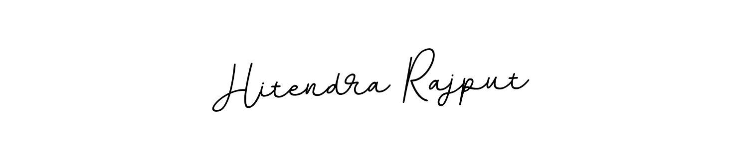 Use a signature maker to create a handwritten signature online. With this signature software, you can design (BallpointsItalic-DORy9) your own signature for name Hitendra Rajput. Hitendra Rajput signature style 11 images and pictures png