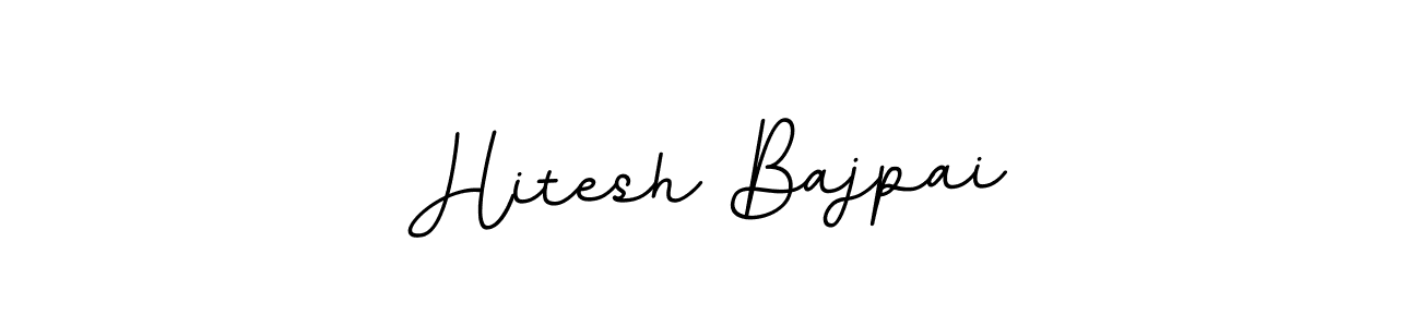It looks lik you need a new signature style for name Hitesh Bajpai. Design unique handwritten (BallpointsItalic-DORy9) signature with our free signature maker in just a few clicks. Hitesh Bajpai signature style 11 images and pictures png