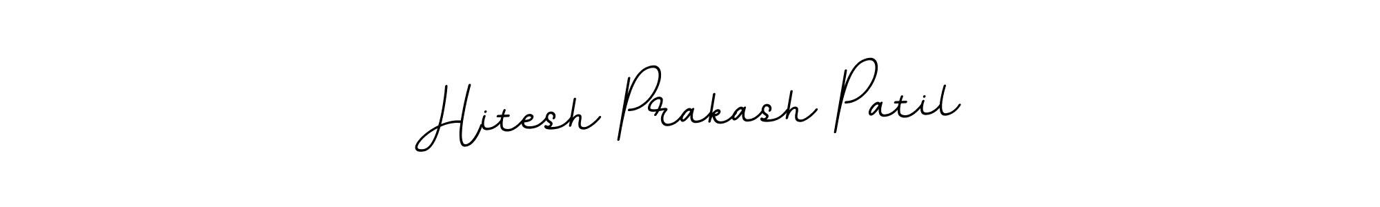 Hitesh Prakash Patil stylish signature style. Best Handwritten Sign (BallpointsItalic-DORy9) for my name. Handwritten Signature Collection Ideas for my name Hitesh Prakash Patil. Hitesh Prakash Patil signature style 11 images and pictures png