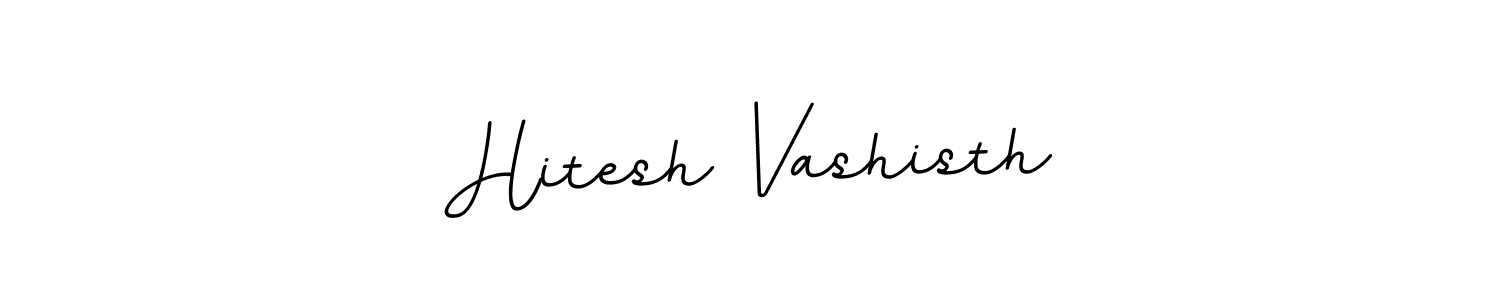 Also we have Hitesh Vashisth name is the best signature style. Create professional handwritten signature collection using BallpointsItalic-DORy9 autograph style. Hitesh Vashisth signature style 11 images and pictures png