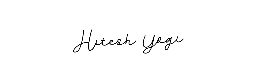 This is the best signature style for the Hitesh Yogi name. Also you like these signature font (BallpointsItalic-DORy9). Mix name signature. Hitesh Yogi signature style 11 images and pictures png