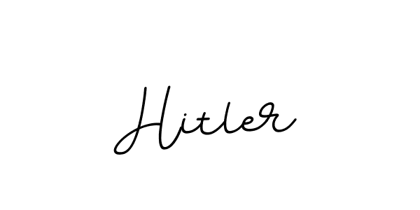 Make a beautiful signature design for name Hitler. With this signature (BallpointsItalic-DORy9) style, you can create a handwritten signature for free. Hitler signature style 11 images and pictures png