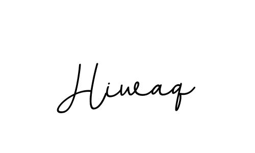 You should practise on your own different ways (BallpointsItalic-DORy9) to write your name (Hiwaq) in signature. don't let someone else do it for you. Hiwaq signature style 11 images and pictures png