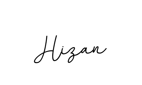 Design your own signature with our free online signature maker. With this signature software, you can create a handwritten (BallpointsItalic-DORy9) signature for name Hizan. Hizan signature style 11 images and pictures png