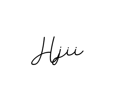 You should practise on your own different ways (BallpointsItalic-DORy9) to write your name (Hjii) in signature. don't let someone else do it for you. Hjii signature style 11 images and pictures png