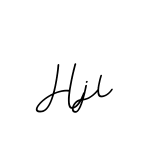 Make a beautiful signature design for name Hjl. With this signature (BallpointsItalic-DORy9) style, you can create a handwritten signature for free. Hjl signature style 11 images and pictures png