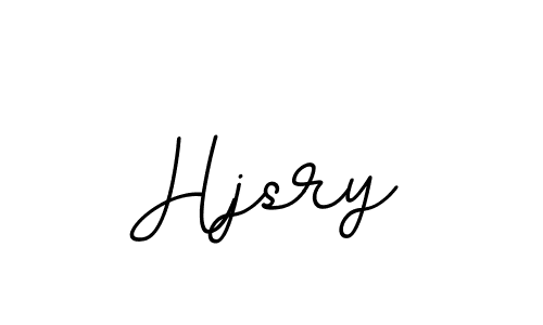 How to make Hjsry name signature. Use BallpointsItalic-DORy9 style for creating short signs online. This is the latest handwritten sign. Hjsry signature style 11 images and pictures png