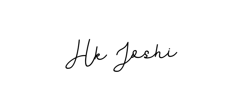 How to make Hk Joshi signature? BallpointsItalic-DORy9 is a professional autograph style. Create handwritten signature for Hk Joshi name. Hk Joshi signature style 11 images and pictures png