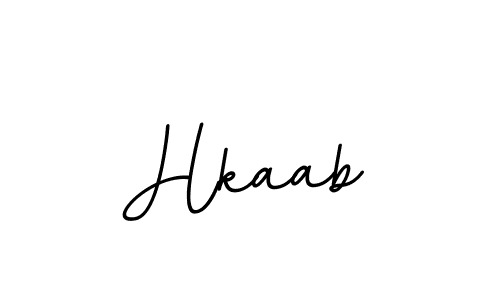 Create a beautiful signature design for name Hkaab. With this signature (BallpointsItalic-DORy9) fonts, you can make a handwritten signature for free. Hkaab signature style 11 images and pictures png
