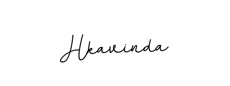 Make a beautiful signature design for name Hkavinda. With this signature (BallpointsItalic-DORy9) style, you can create a handwritten signature for free. Hkavinda signature style 11 images and pictures png