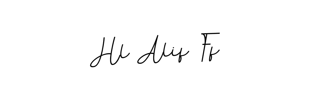 Hl Alif Ff stylish signature style. Best Handwritten Sign (BallpointsItalic-DORy9) for my name. Handwritten Signature Collection Ideas for my name Hl Alif Ff. Hl Alif Ff signature style 11 images and pictures png