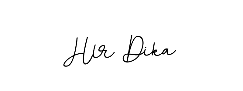 The best way (BallpointsItalic-DORy9) to make a short signature is to pick only two or three words in your name. The name Hlr Dika include a total of six letters. For converting this name. Hlr Dika signature style 11 images and pictures png