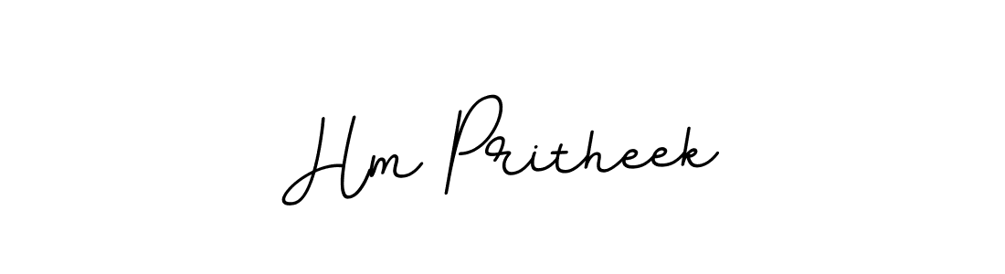 Also we have Hm Pritheek name is the best signature style. Create professional handwritten signature collection using BallpointsItalic-DORy9 autograph style. Hm Pritheek signature style 11 images and pictures png